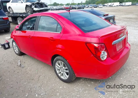 2014 Chevrolet Sonic Lt Auto из США, поврежденный, VIN 1G1JC5SH7E4149946